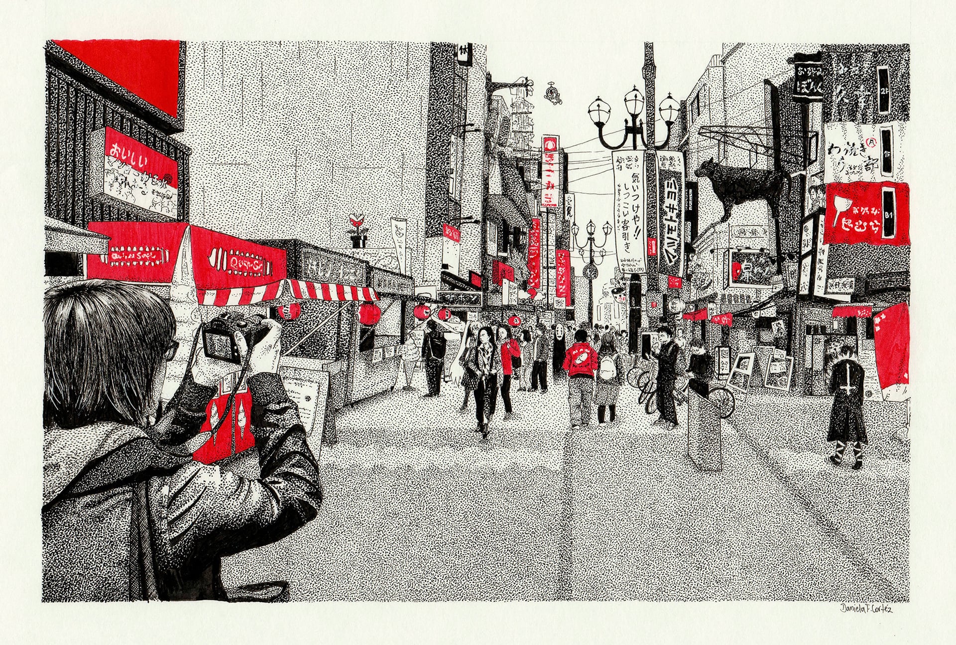Pigma Sketch 2020: Osaka View (Giải 2)